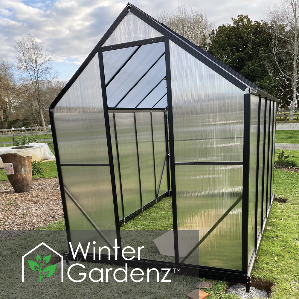 2x3.2m (6x10ft) 6mm Poly Greenhouse | Winter Gardenz