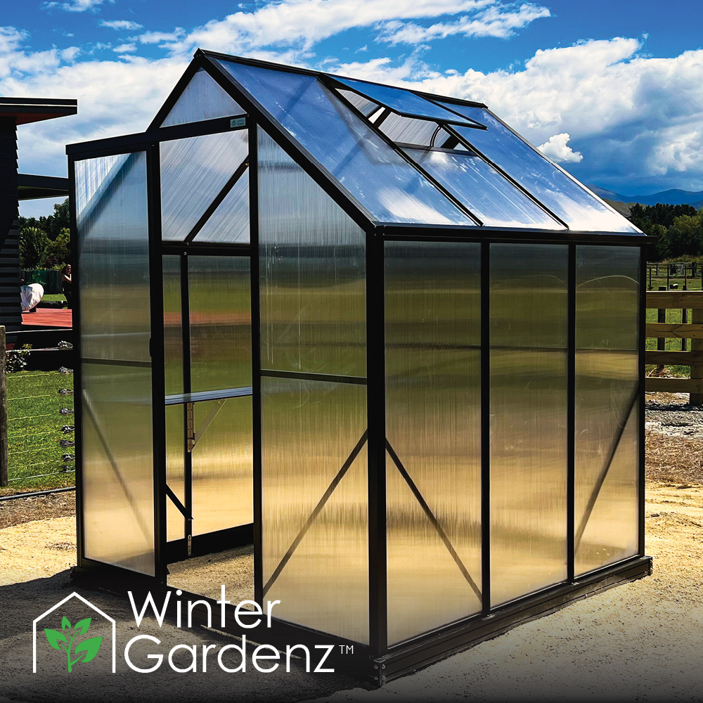 2x2m (6x6ft) 6mm Poly Greenhouse | Winter Gardenz