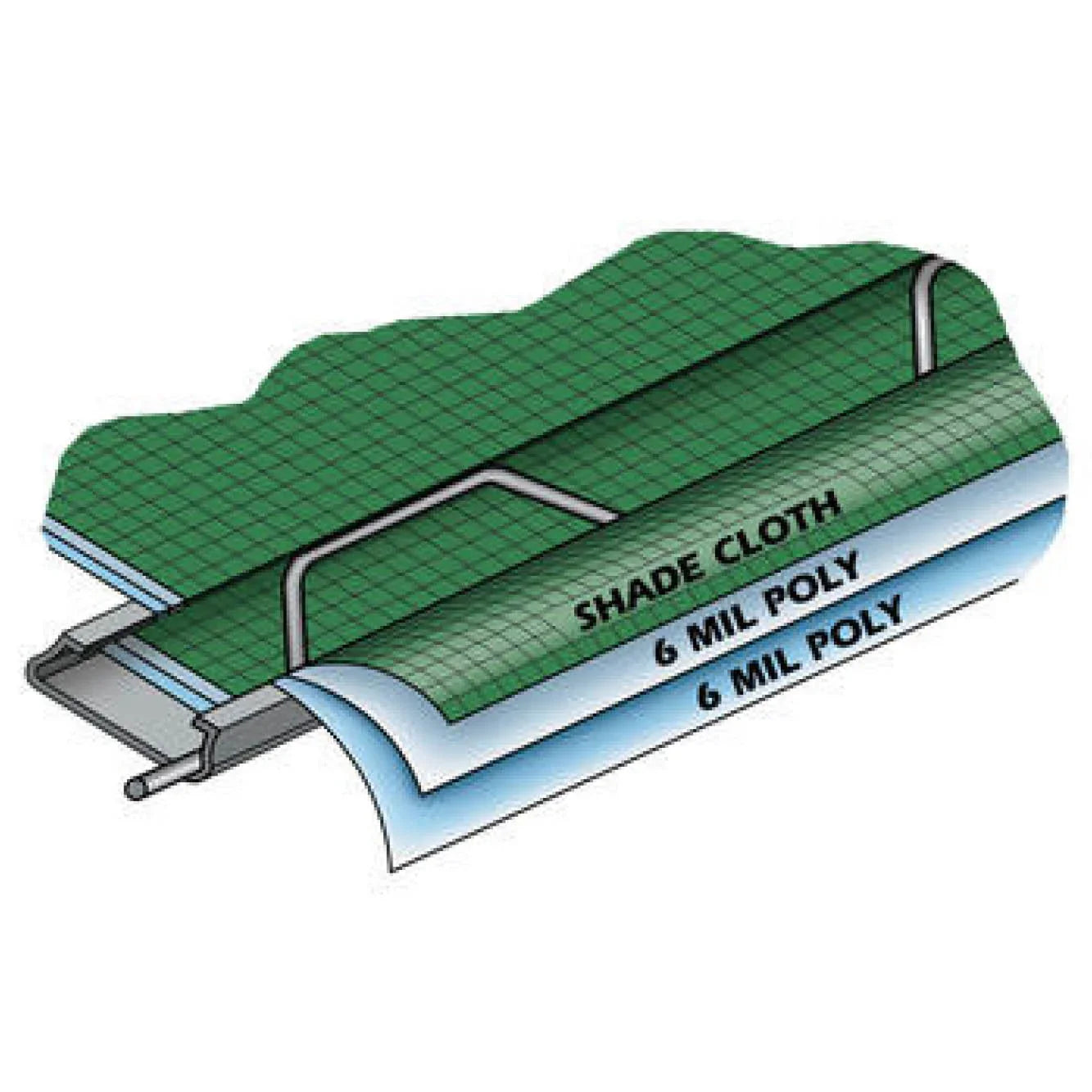 4m Aluminium Channel MOQ of 10 - wintergardenz.co.nz