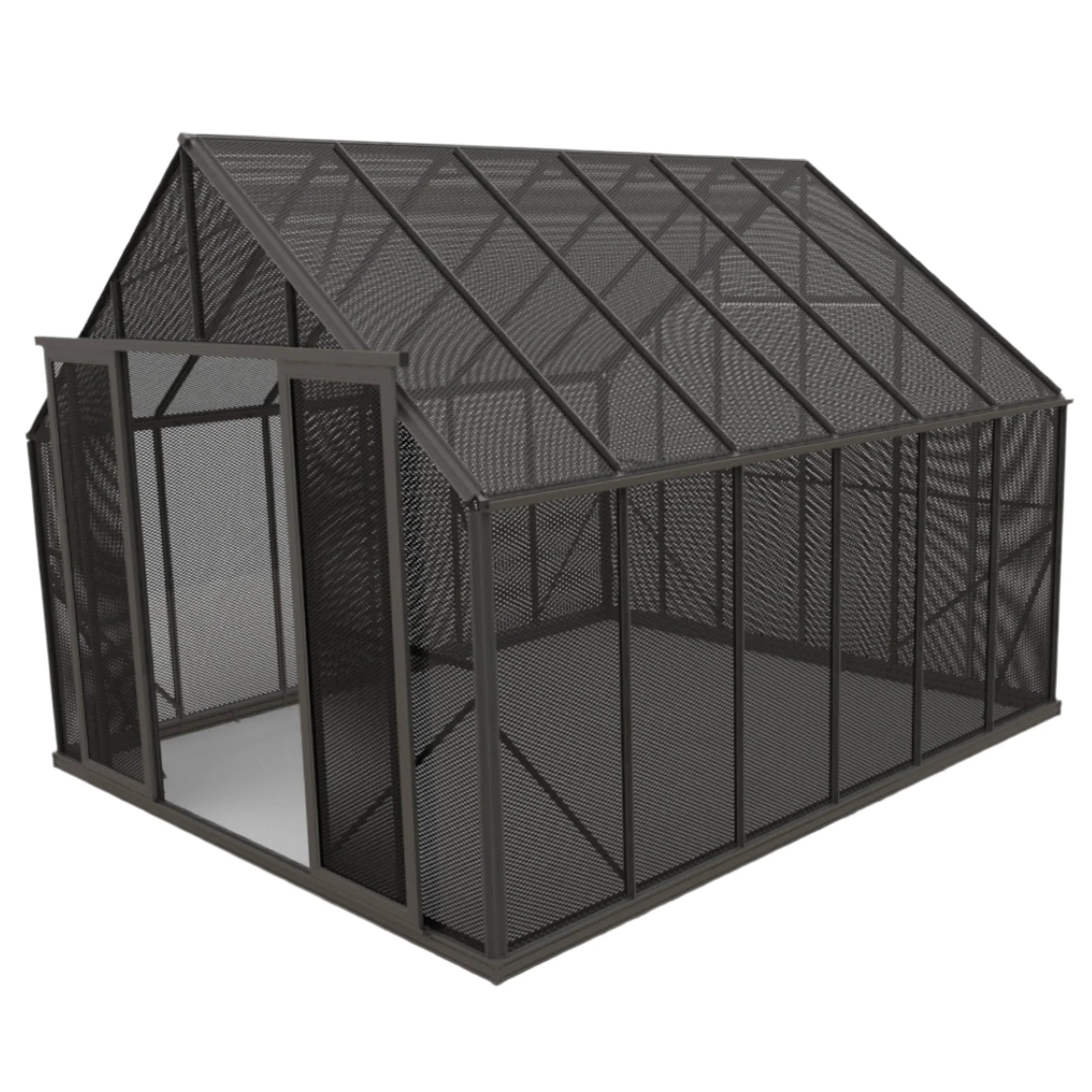 10x12 Shade House Aluminium Shade Mesh - wintergardenz.co.nz