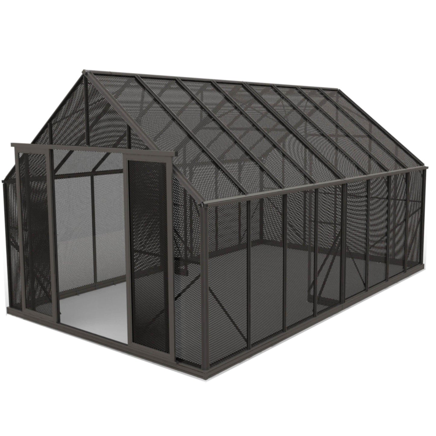 10x16 Shade House Aluminium Shade Mesh - wintergardenz.co.nz