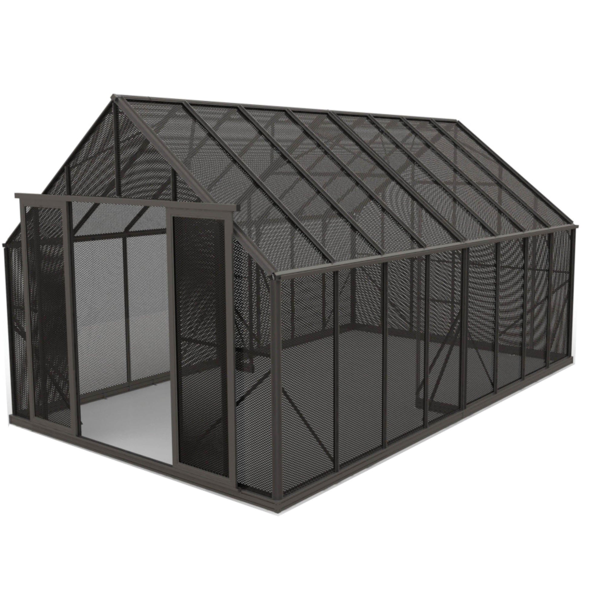 10x16 Shade House Aluminium Shade Mesh - wintergardenz.co.nz