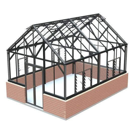 12x16ft (3.8x5.1m) Elite Glasshouse - wintergardenz.co.nz