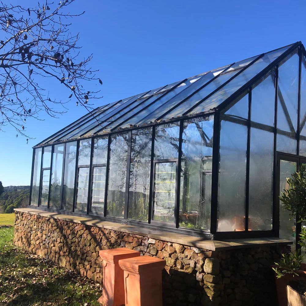 12x20ft (3.8x6.4m) Elite Glasshouse - wintergardenz.co.nz