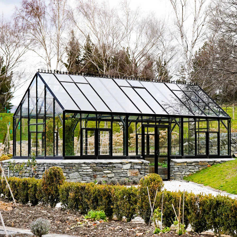 12x24ft (3.8x7.7m) Elite Glasshouse - wintergardenz.co.nz