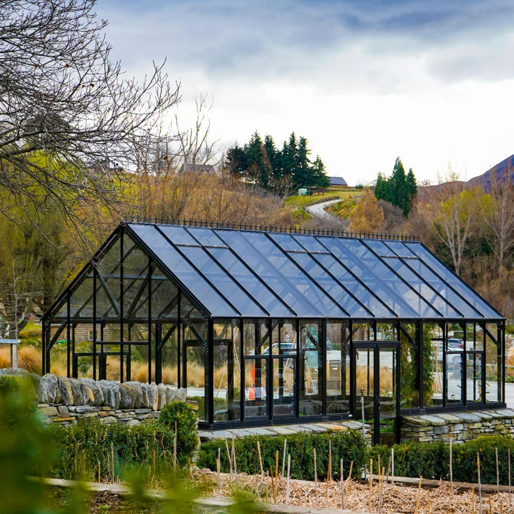 12x24ft (3.8x7.7m) Elite Glasshouse - wintergardenz.co.nz