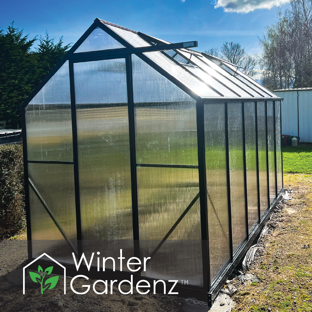 2x3.2m (6x10ft) 6mm Poly Greenhouse | Winter Gardenz