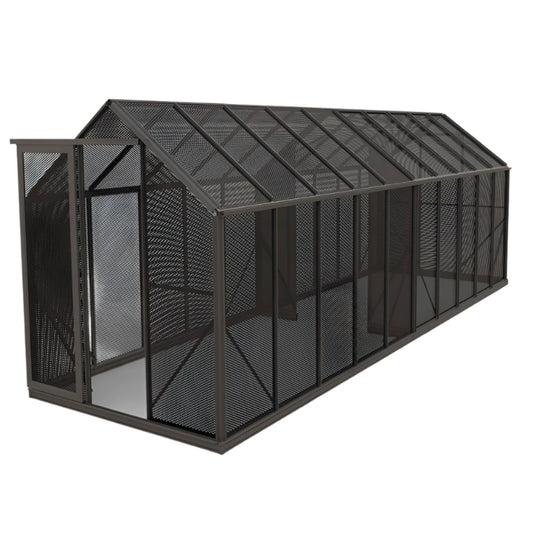 6x20 Shade House Aluminium Shade Mesh