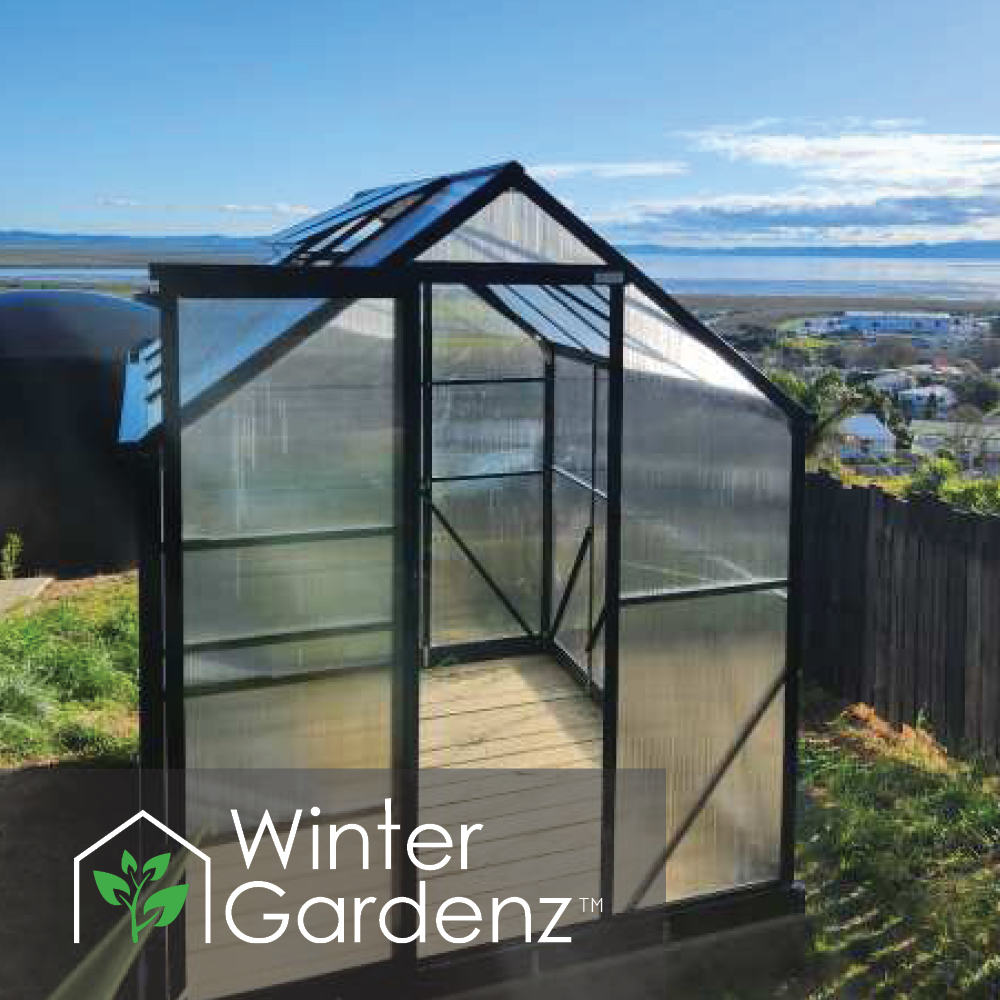 2x2.6m (6x8ft) 6mm Poly Greenhouse | Winter Gardenz
