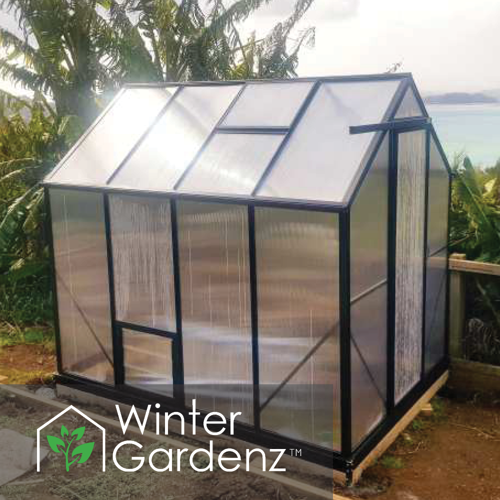2x2.6m (6x8ft) 6mm Poly Greenhouse | Winter Gardenz