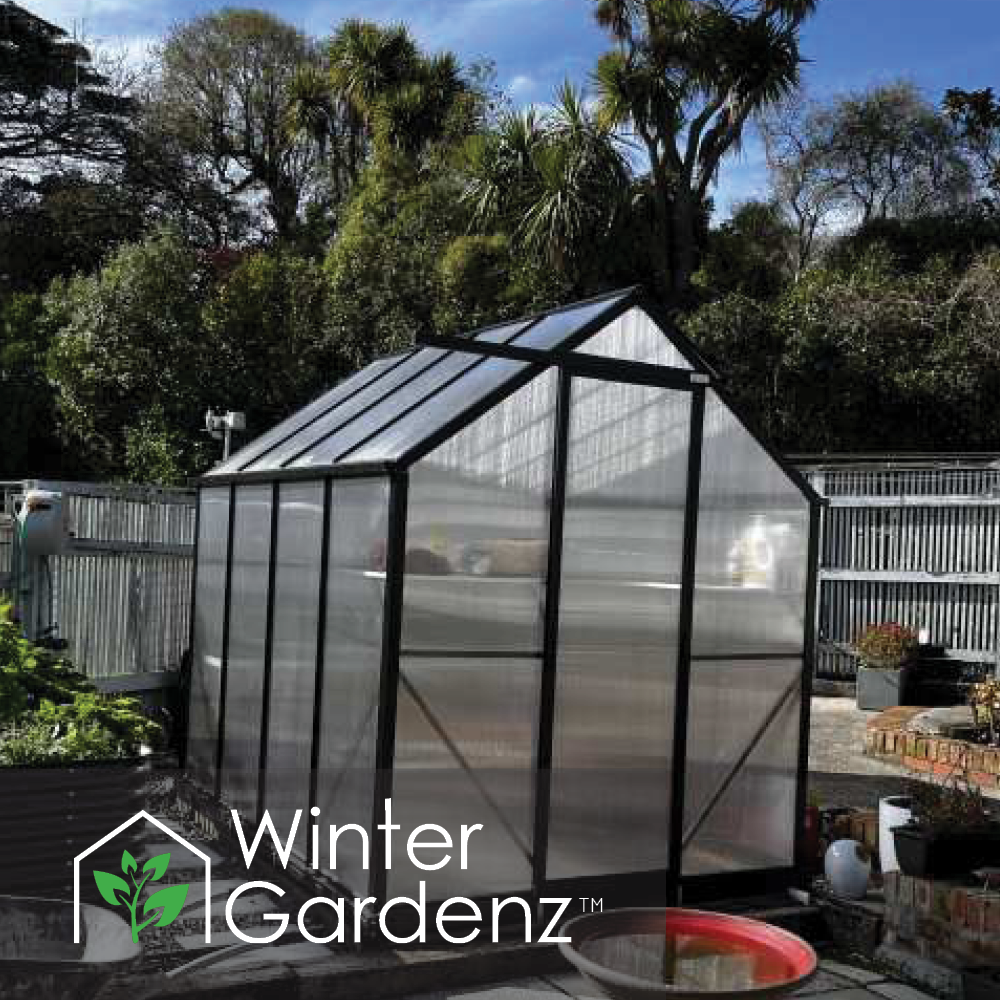2x2.6m (6x8ft) 6mm Poly Greenhouse | Winter Gardenz