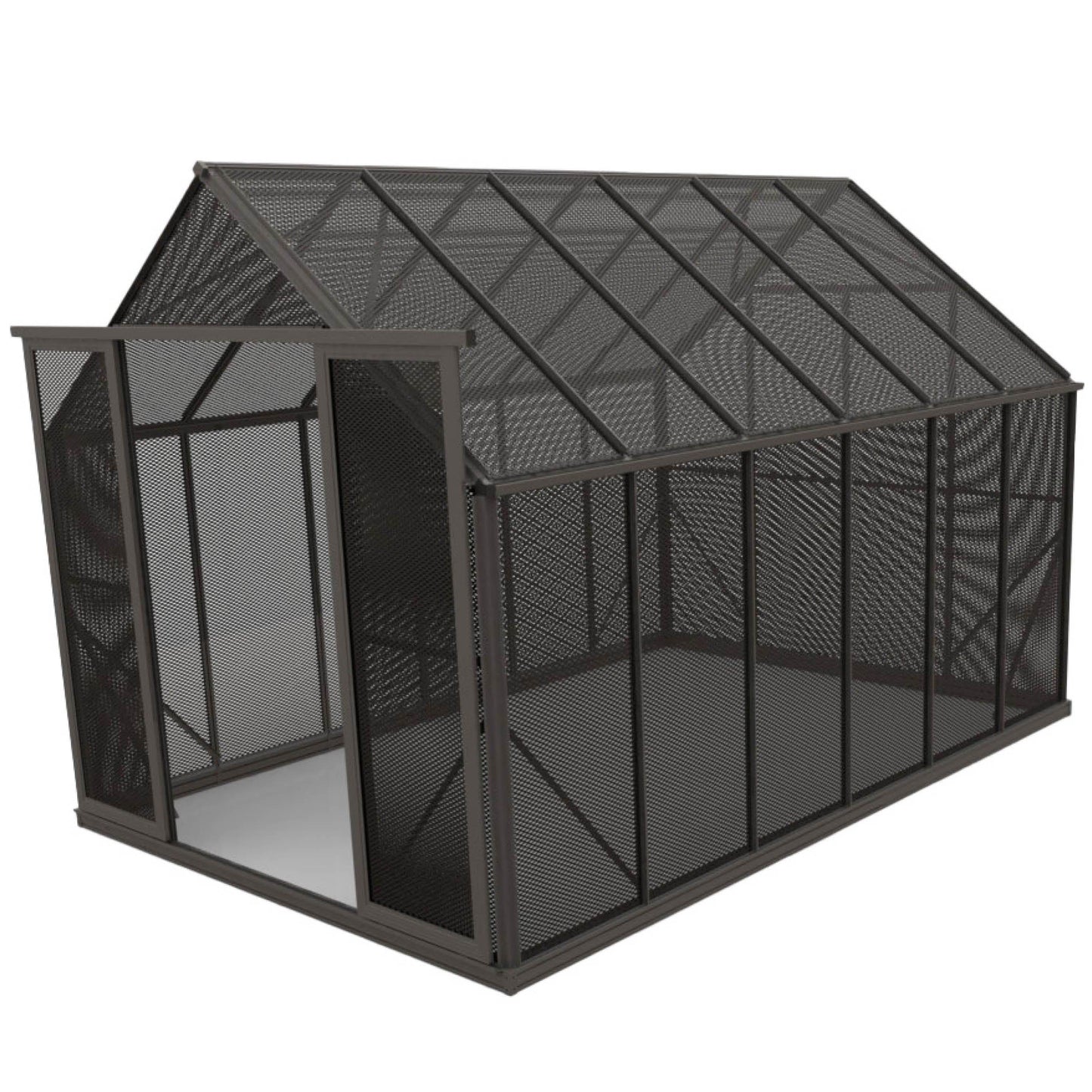 8x12ft (2.6x3.8m) Shade House Aluminium Shade Mesh - wintergardenz.co.nz