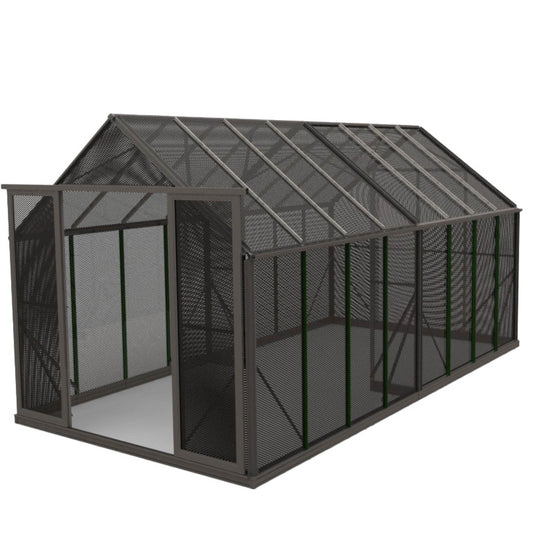 8x16 Shade House Aluminium Shade Mesh