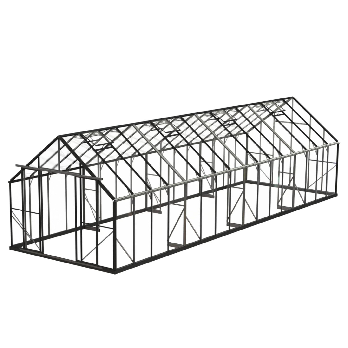 Winter Gardenz 10x32ft (3.2x10.2m) Greenhouse 6mm twinwall polycarbonate